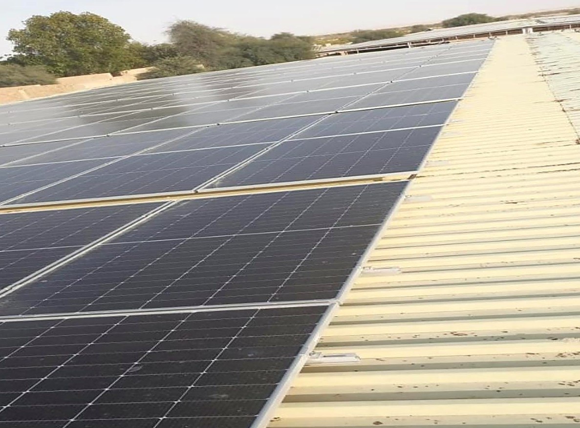 Al Wathba Camel Farm Abu Dhabi solar installation